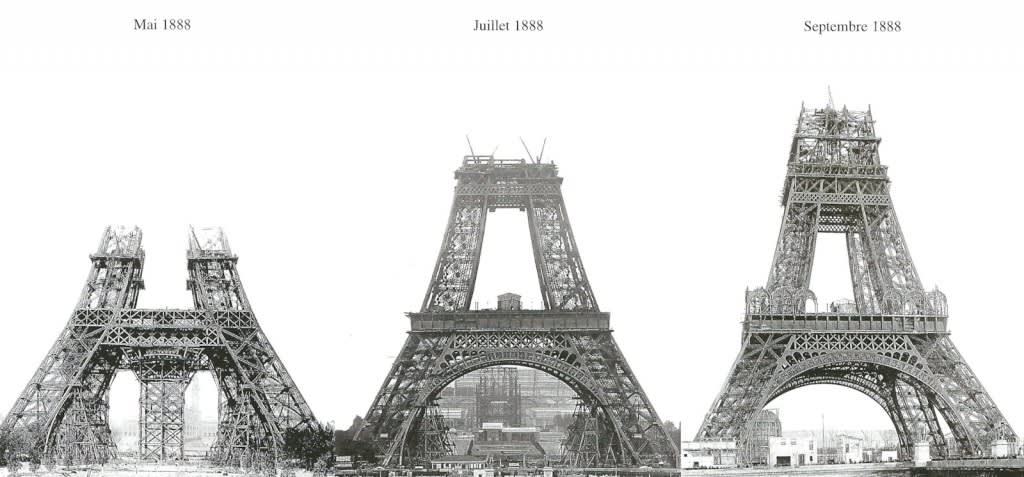 Eiffel Tower, Paris and other constructions
