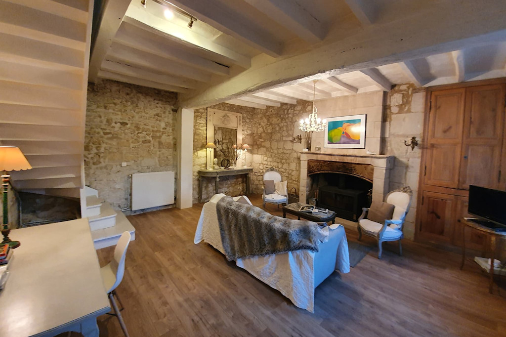 La Maison de la Plaine living room