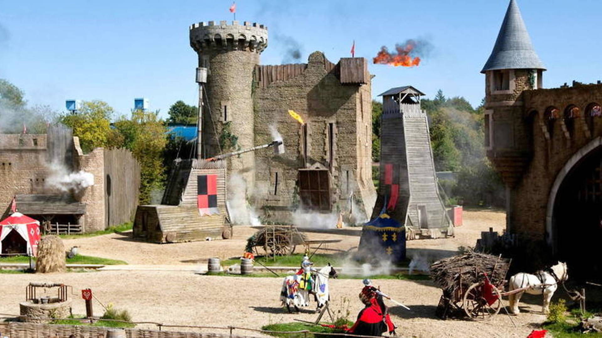 The most popular amusement parks in France