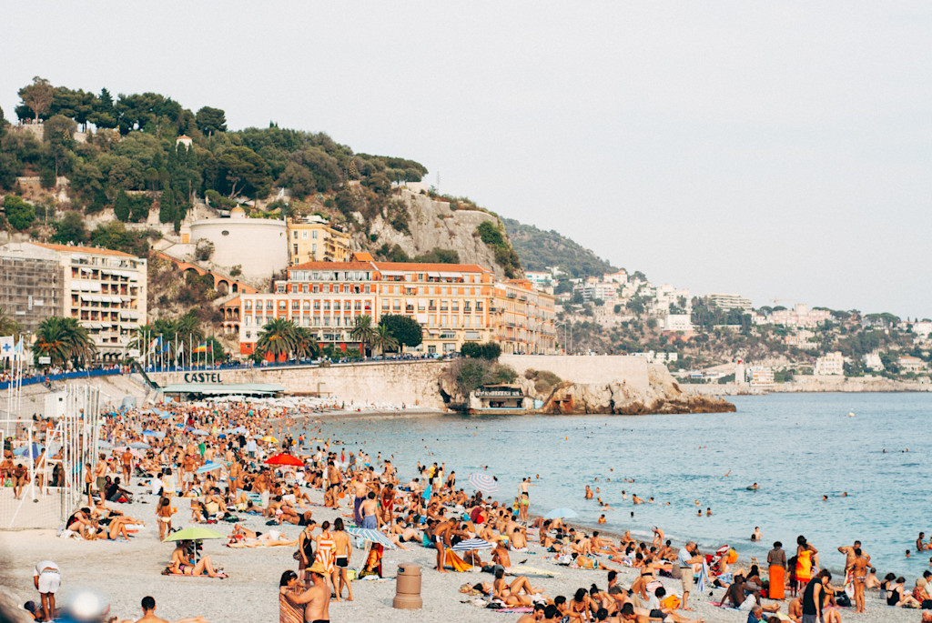 Promenade des Anglais sur la Côte d'Azur