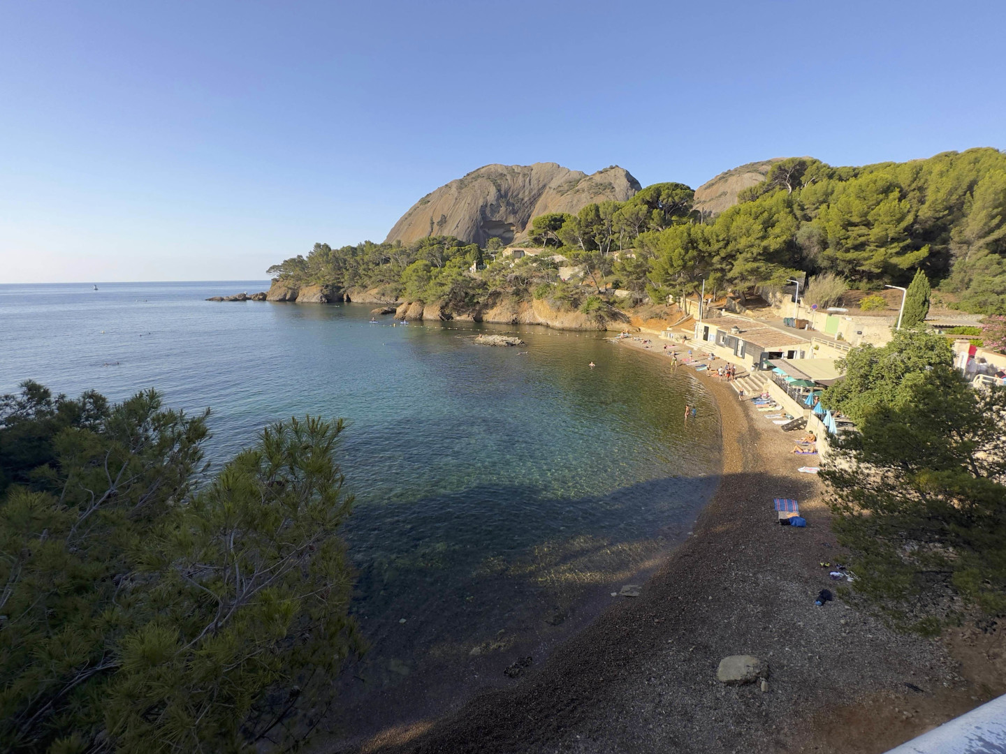 Le parc du Mugel et sa calanque à la Ciotat