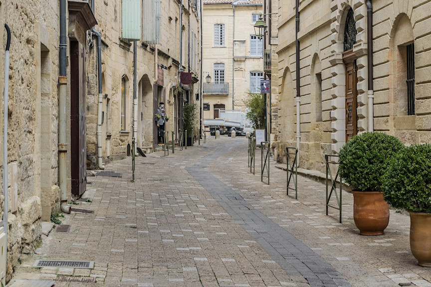 Rue de la Pellisserie in Uzes