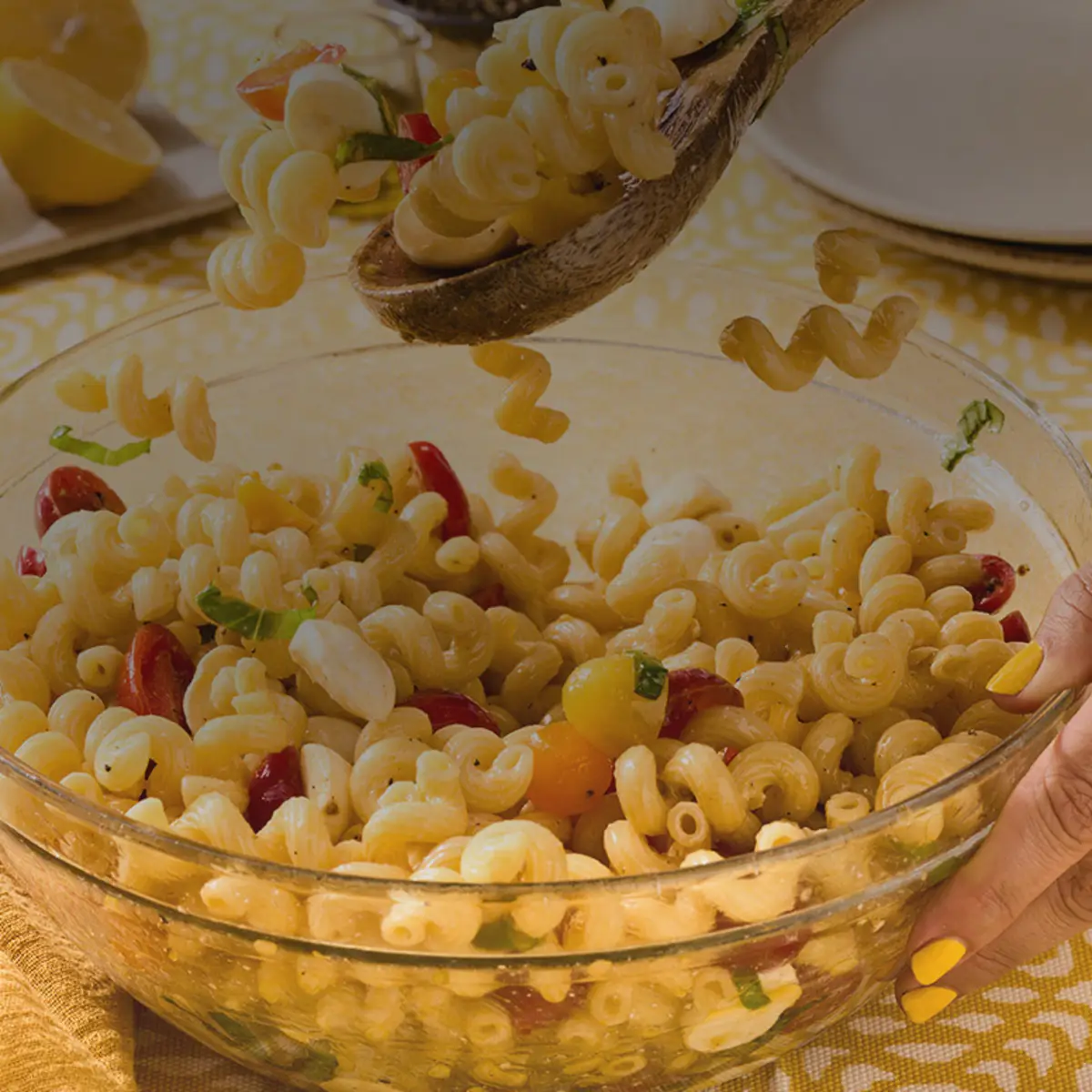 Barilla Protein+ Cellentani Pasta Caprese Salad