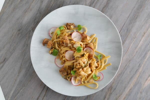 Fettuccine Pasta with Chicken and Kimchi | Barilla Canada | Barilla