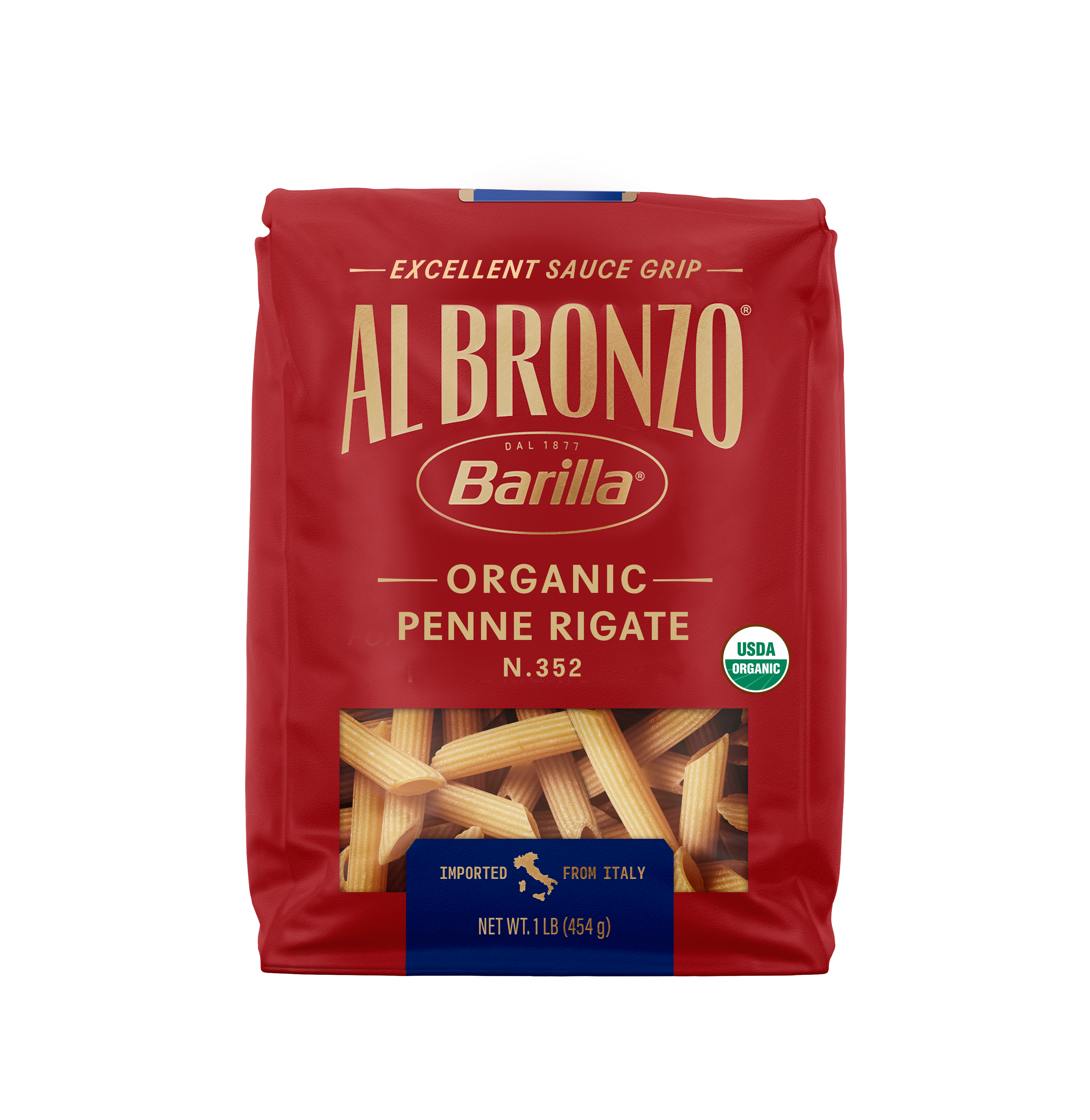 Barilla® Al Bronzo® Organic Penne Rigate Pasta