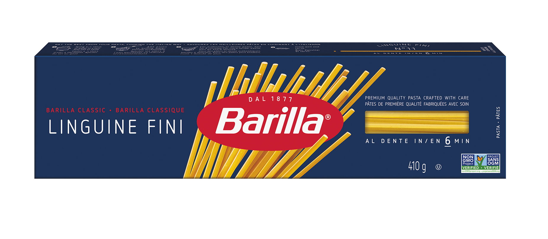 Barilla Linguine Fini Pasta - Packshot - fr-ca
