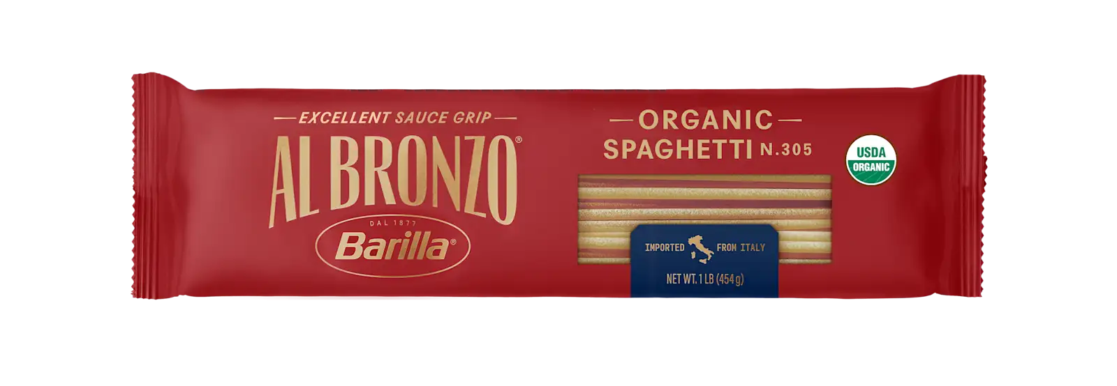 Al Bronzo® Organic Spaghetti Pasta | Barilla