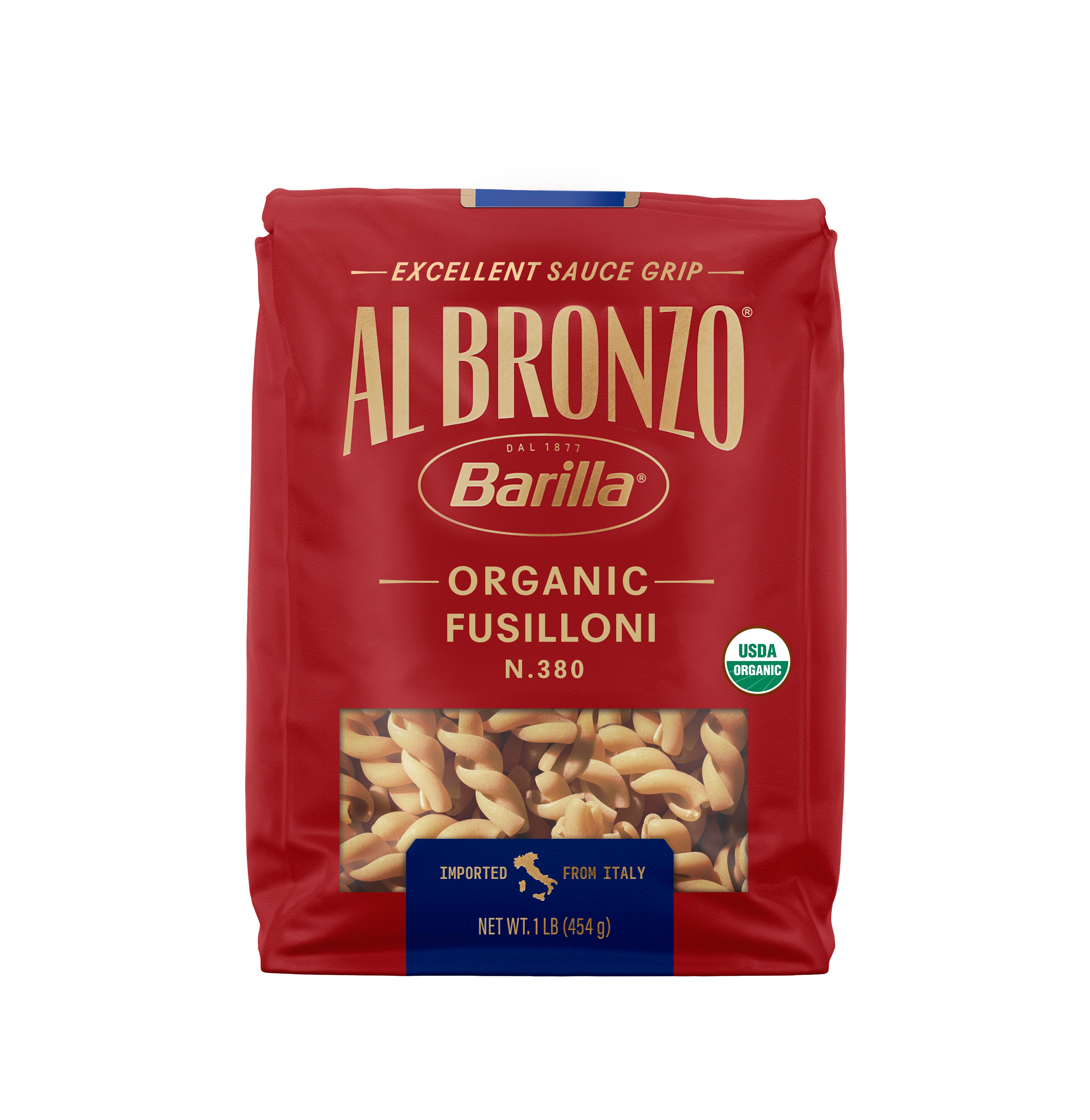 Barilla® Al Bronzo® Organic Fusilloni Pasta