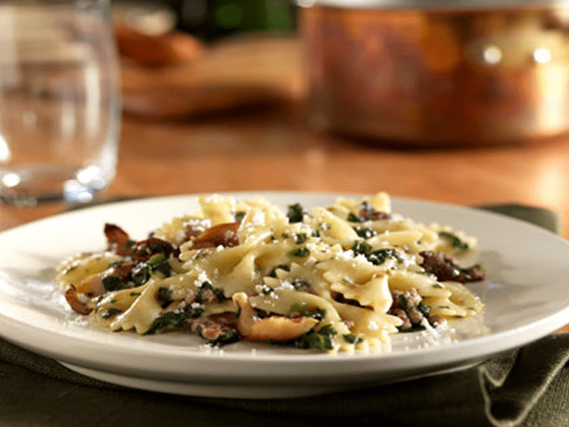 Farfalle Pasta with Veal Sauce Recipe | Barilla Canada | Barilla