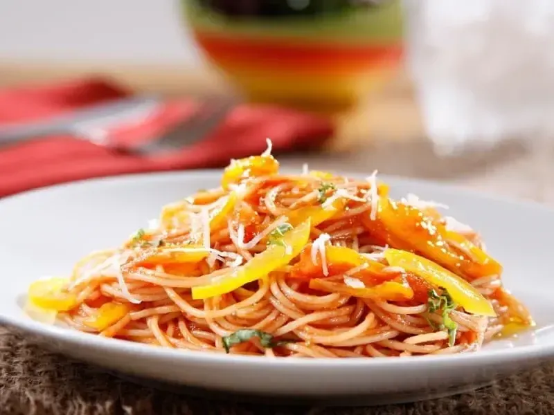 Whole Grain Thin Spaghetti with Tomato and Basil Sauce | Barilla