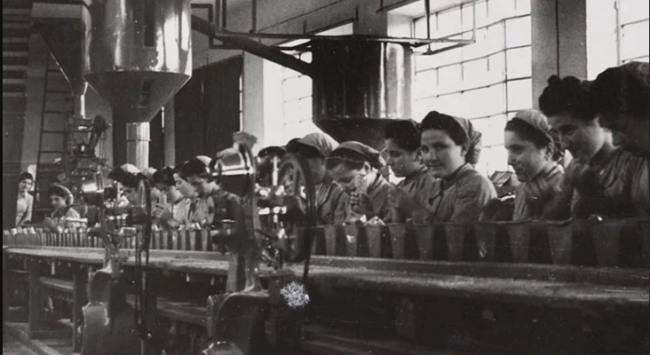 Workers Working in the Barilla Factory