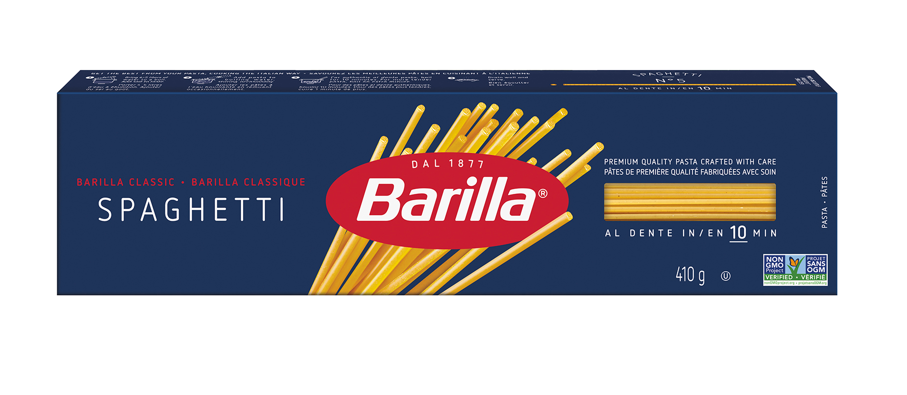 Barilla Spaghetti Pasta - Packshot - fr-ca