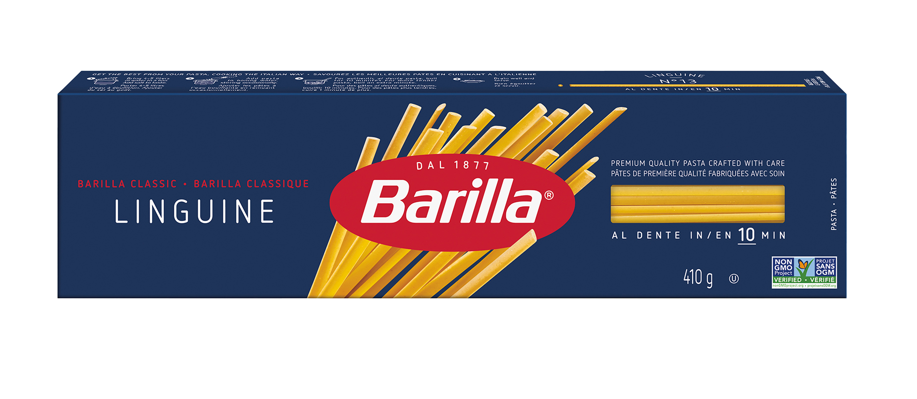 Barilla Linguine Pasta - Packshot - en-ca