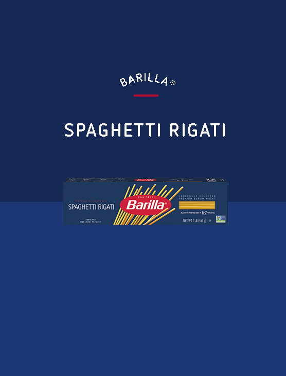 Spaghetti Rigati Pasta with Ridges Barilla