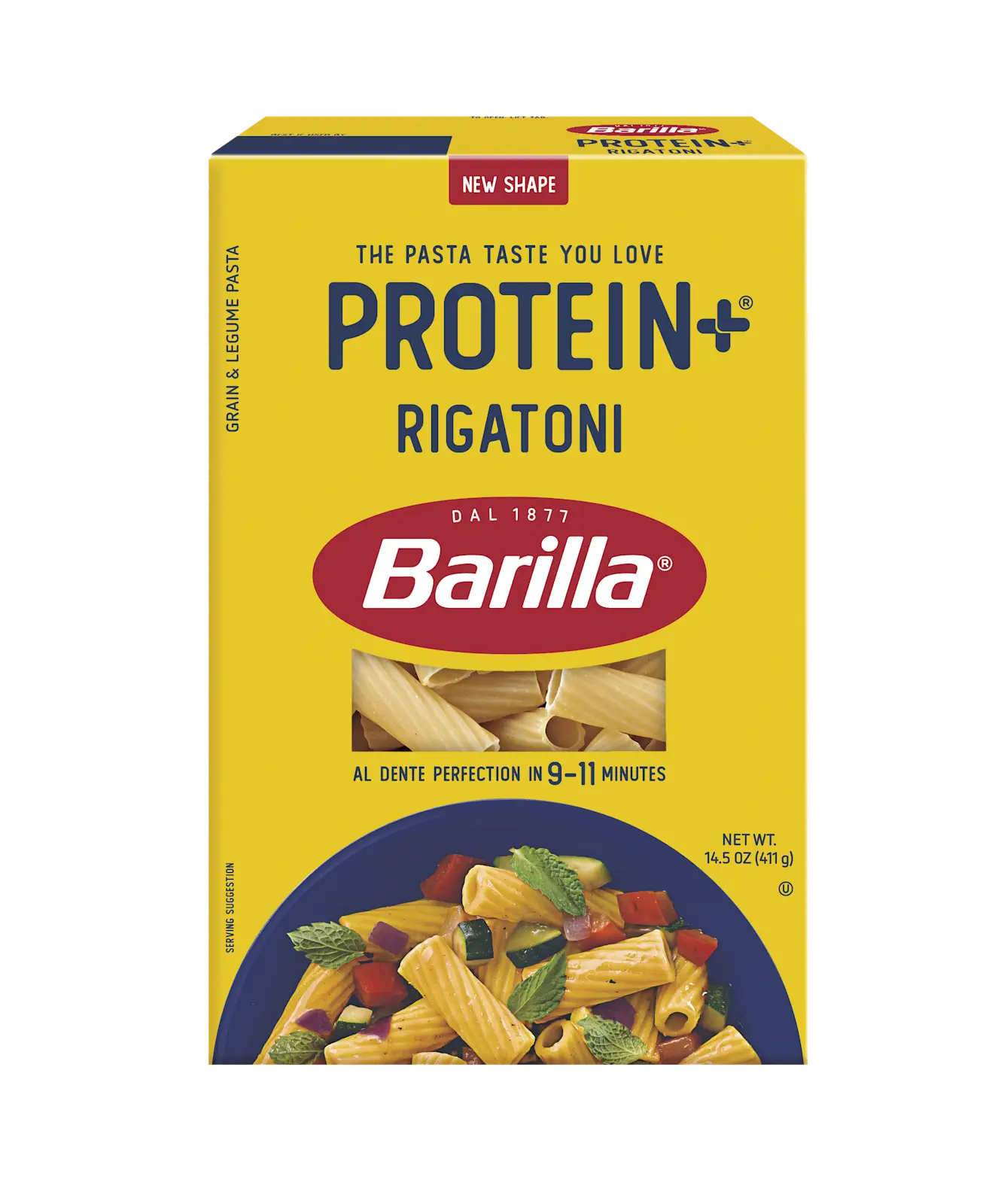 Barillo Rigatoni Protein+® Rigatoni Pasta Nutrition & Recipes | Barilla