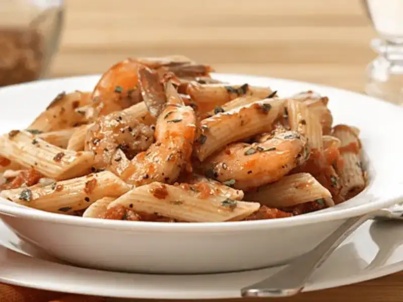 Shrimp Fra Diavolo with Penne