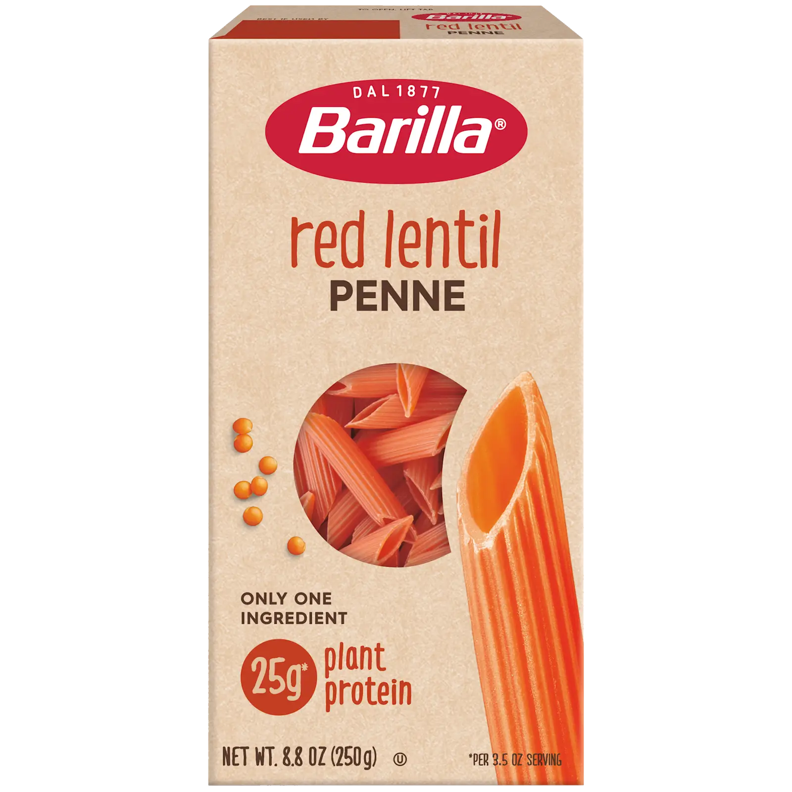 Barilla Red Lentil Penne Pasta