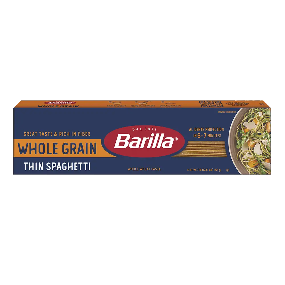 Barilla Whole Grain Thin Spaghetti Pasta