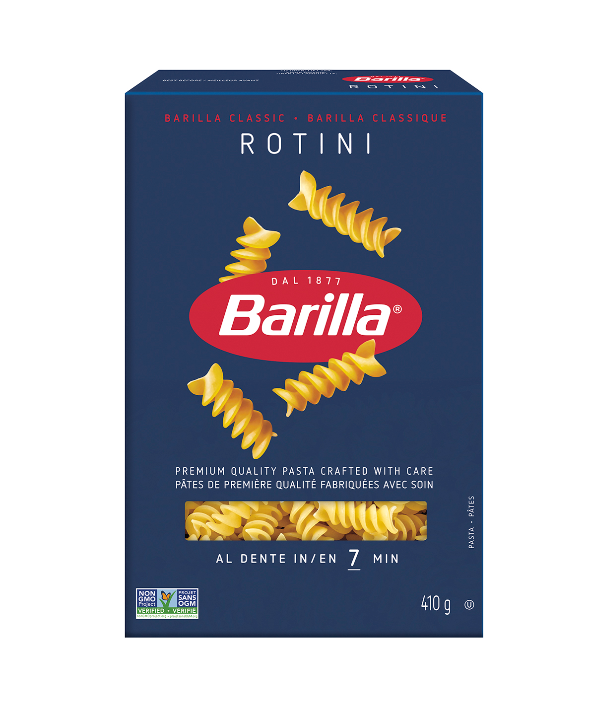 Barilla Rotini Pasta - Packshot - en-ca