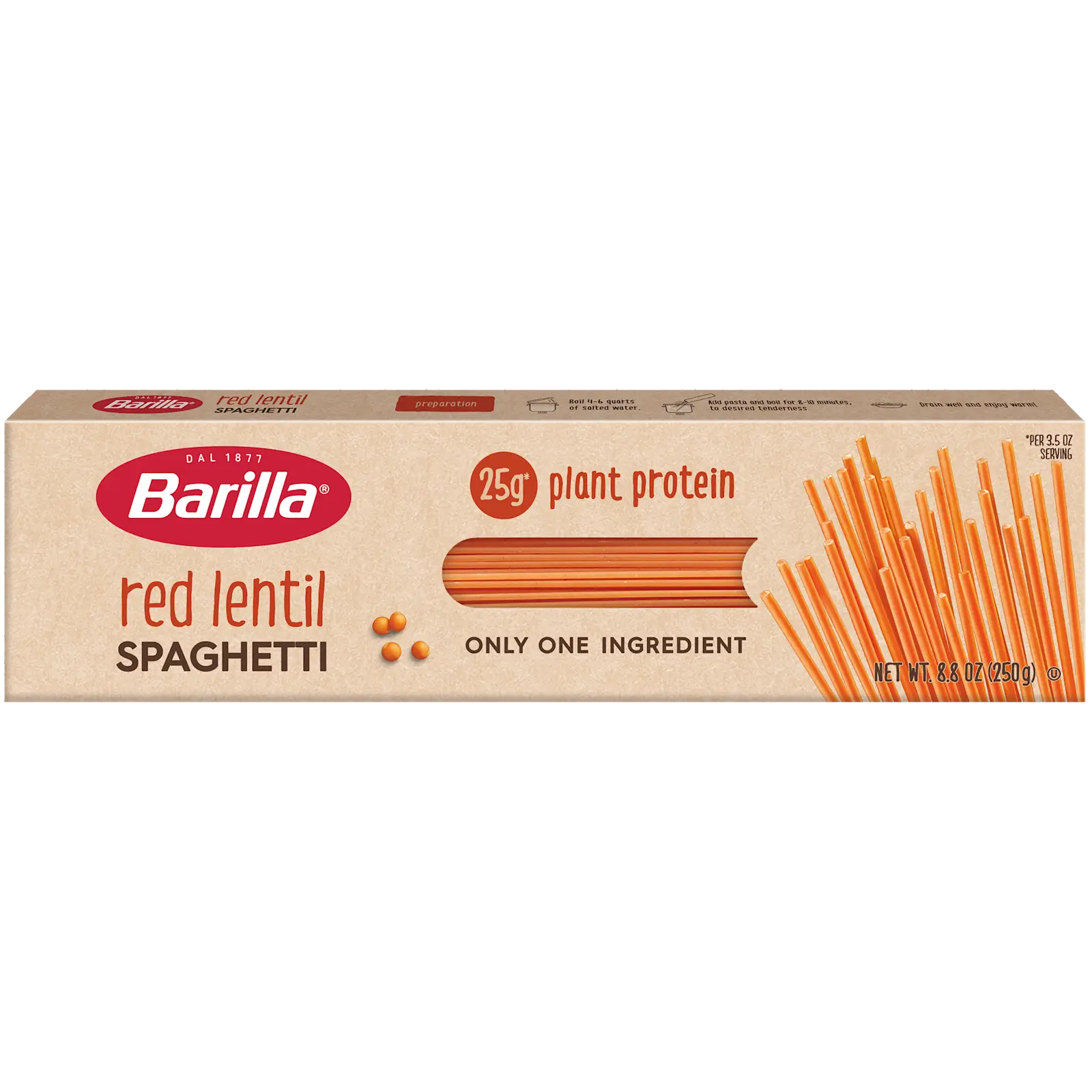 Barilla Red Lentil Spaghetti Pasta