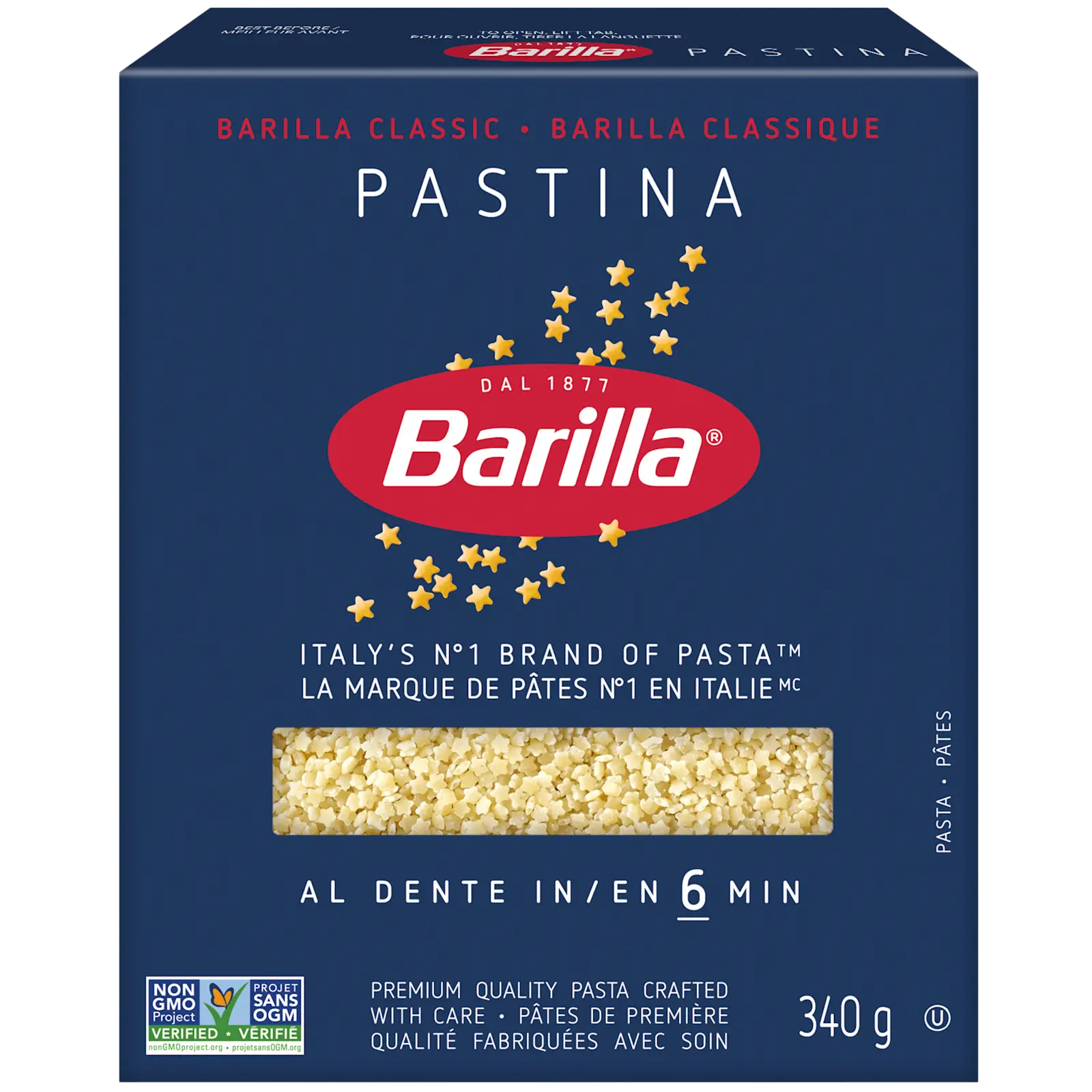 Barilla Pastina Pasta - Packshot - fr-ca