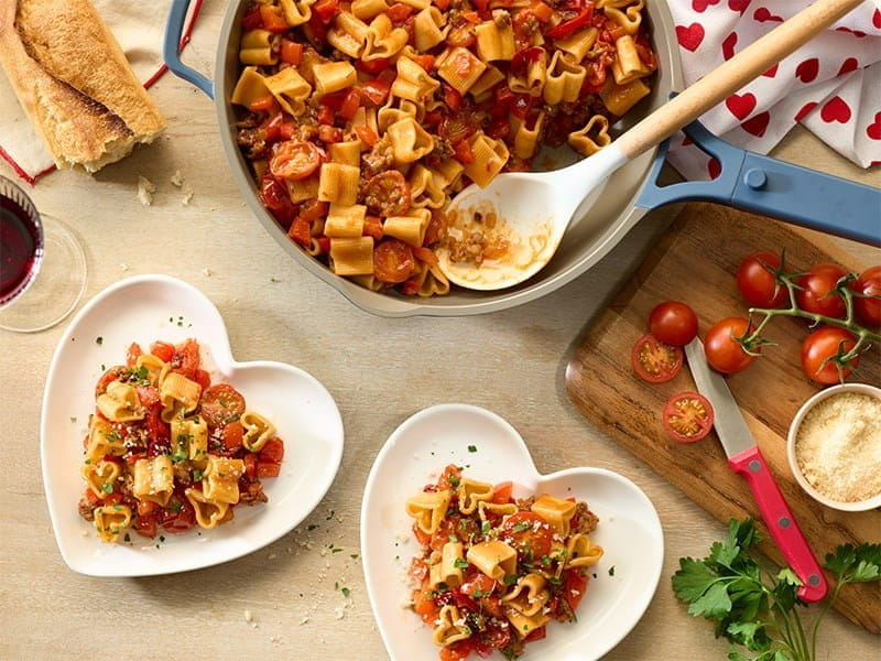 Sweet and Spicy Barilla Heart Shaped Love Pasta Barilla Canada Barilla