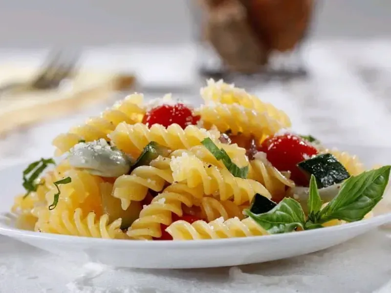 Gluten Free Rotini with Sautéed Summer Vegetables | Barilla