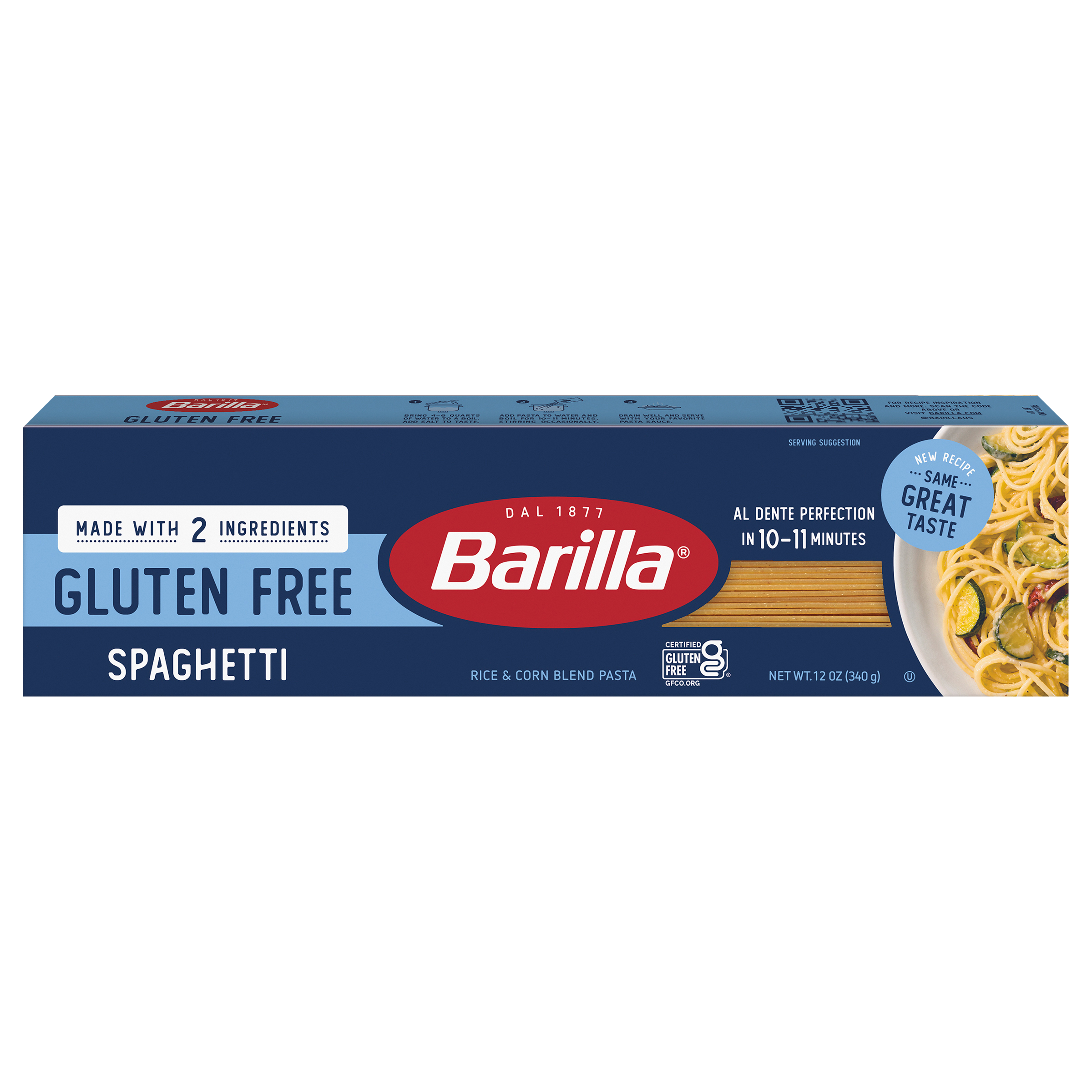 Barilla® Gluten Free Spaghetti Product Package