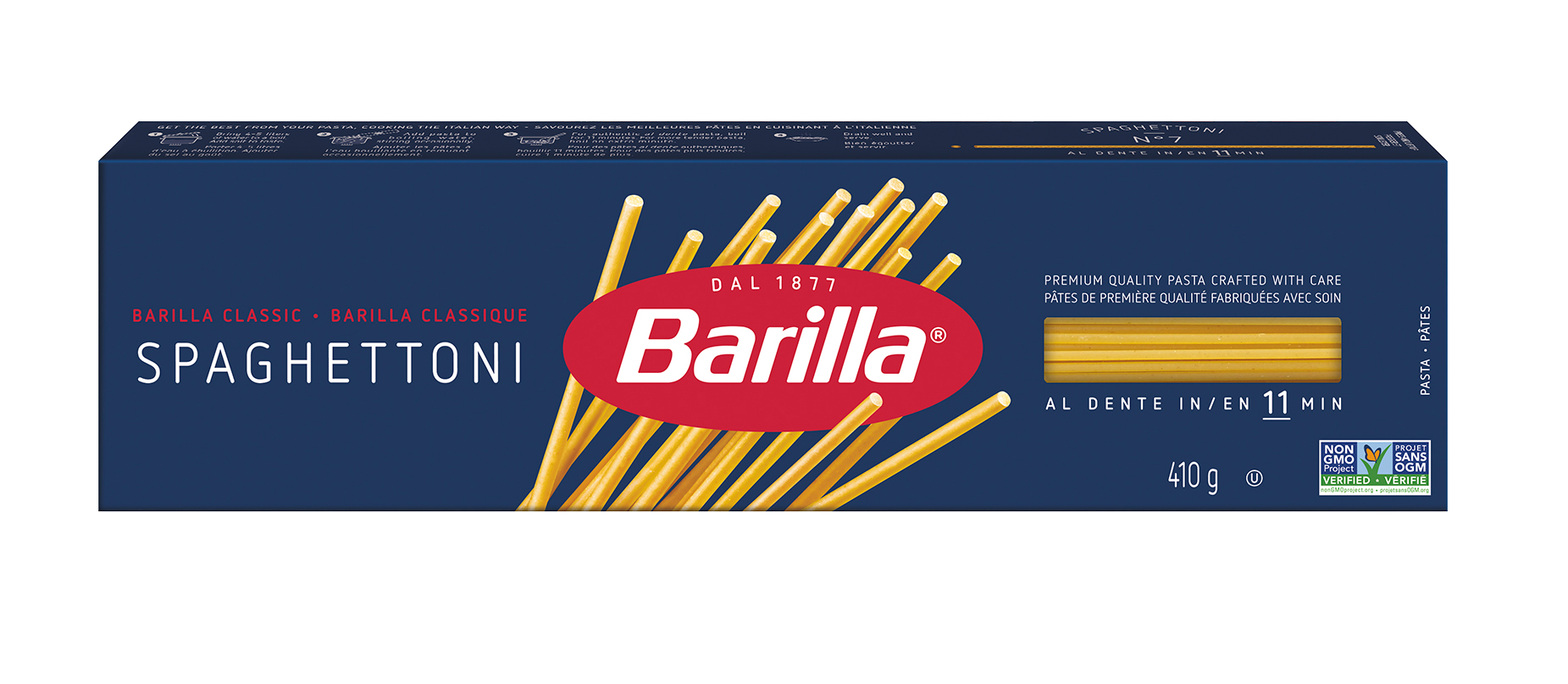 Barilla Spaghettoni Pasta - Packshot - en-ca