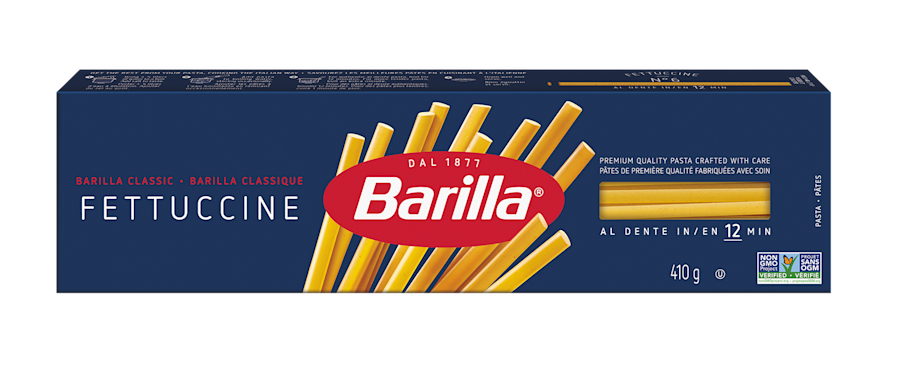 Barilla Fettucine Pasta - Packshots - en-ca