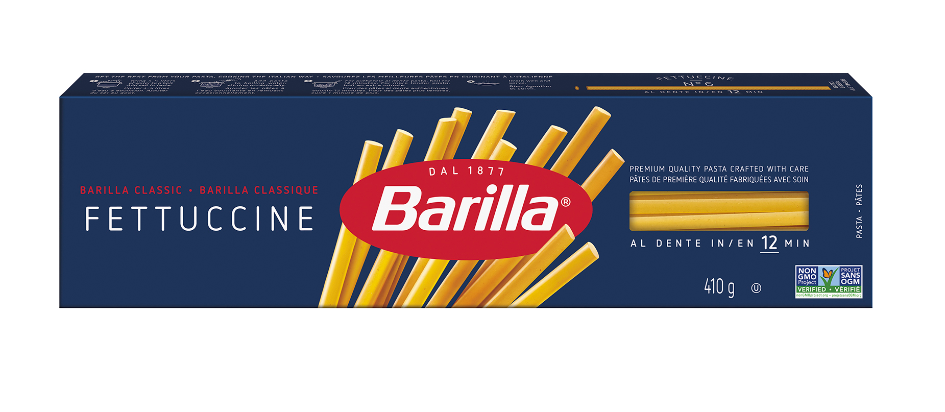 Barilla Fettucine Pasta - Packshots - fr-ca