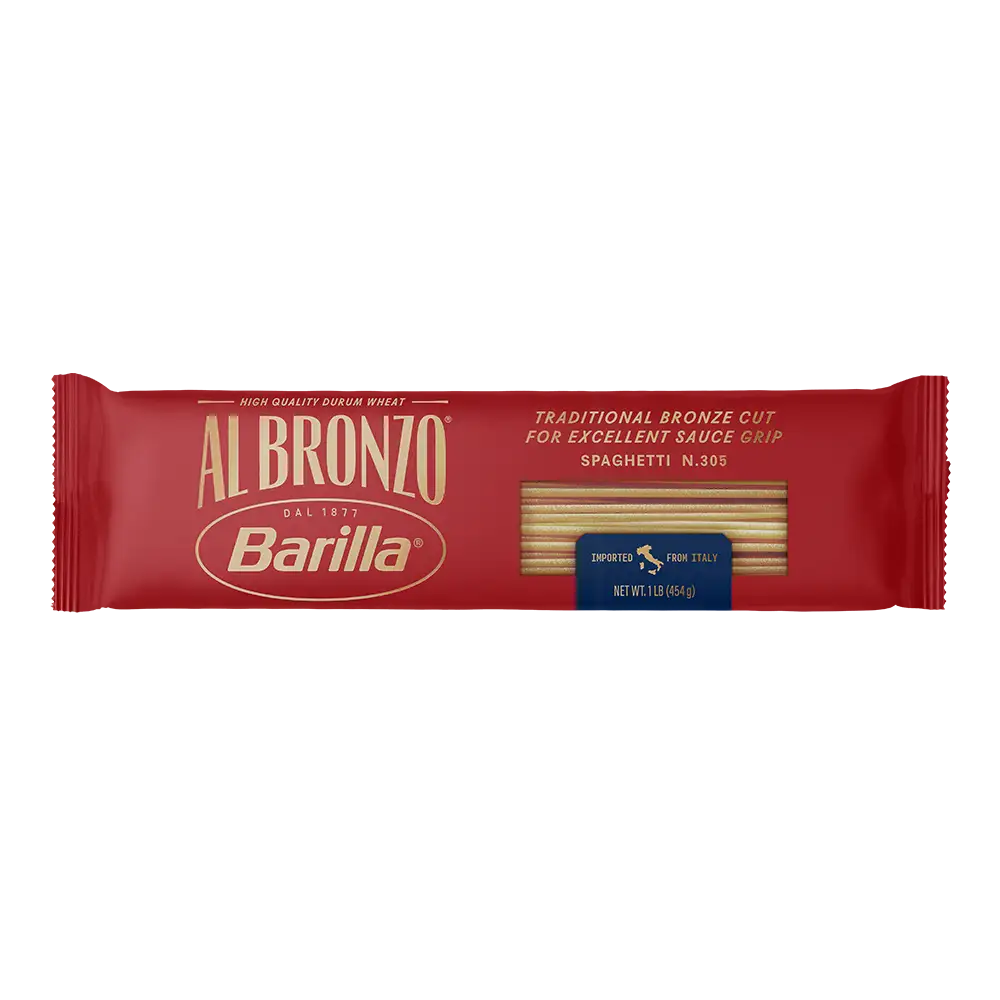 Barilla Al Bronzo Spaghetti pasta 2025 Relaunch