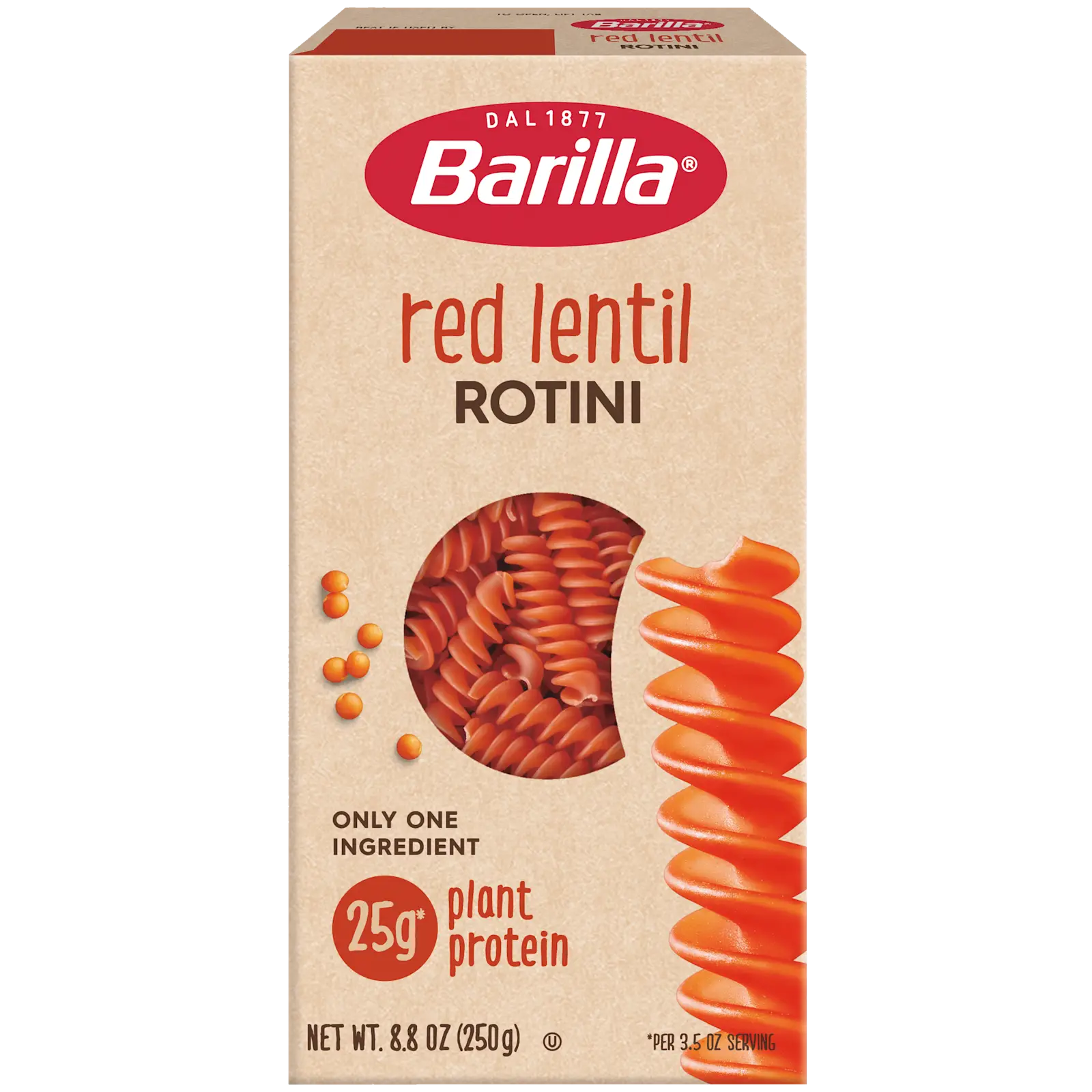 Barilla Red Lentil Rotini Pasta