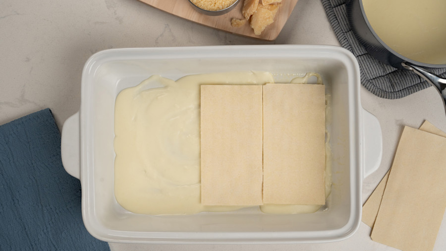 Barilla® Oven-Ready Lasagne with Fresh Vegetables Recipe Step 3