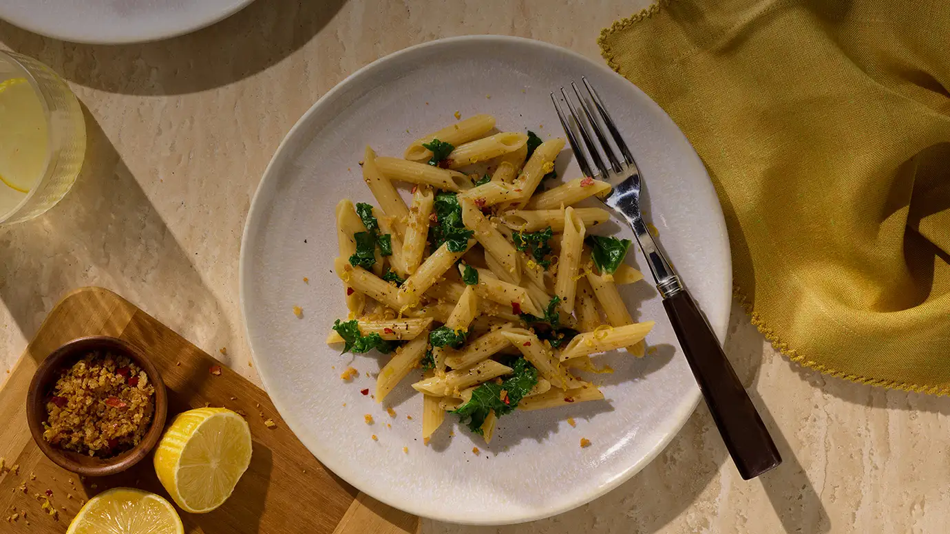 Barilla Protein Pasta Kale Lemon Chili Pasta