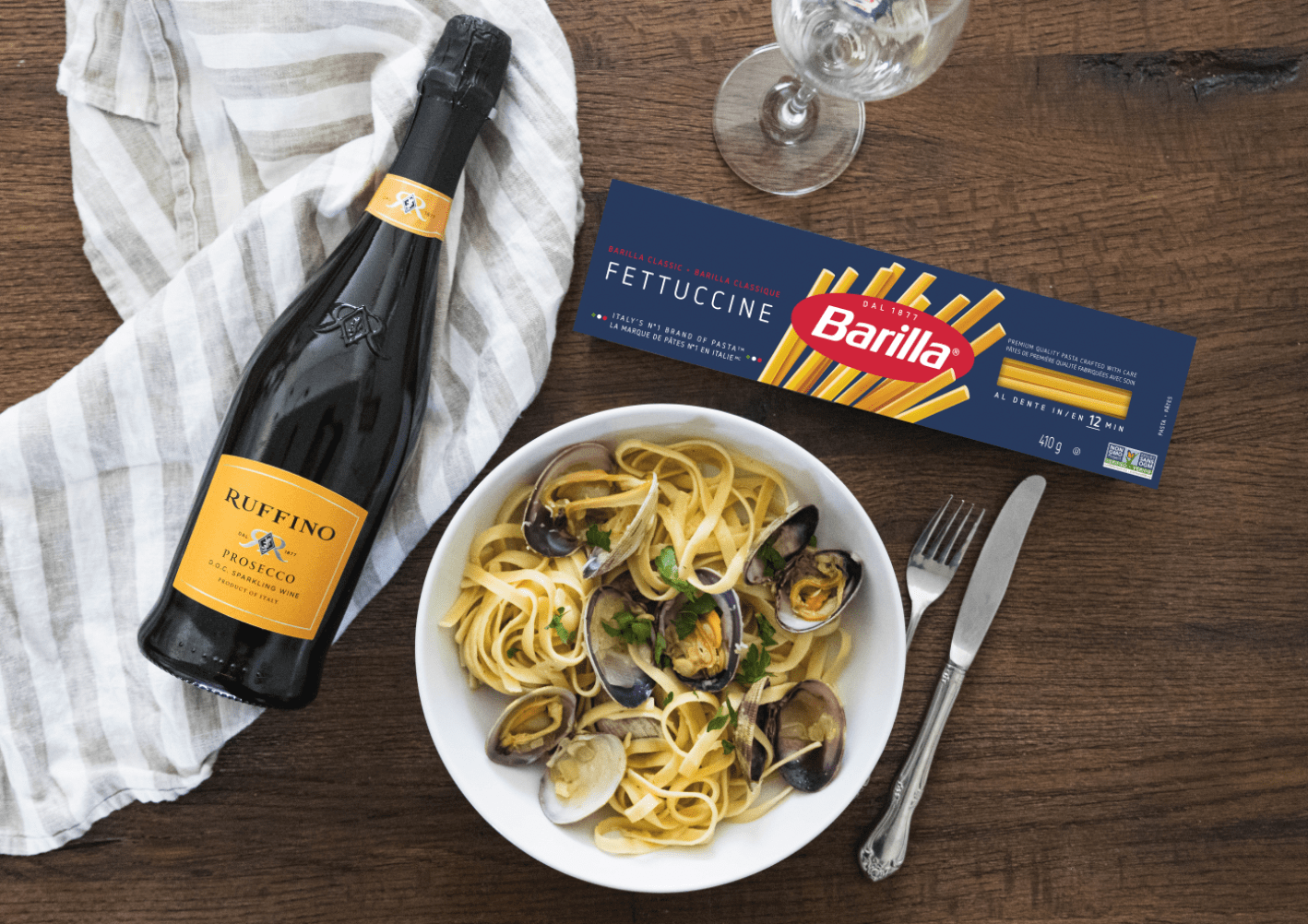 Classic Fettuccine Pasta Alle Vongole | Barilla Canada | Barilla