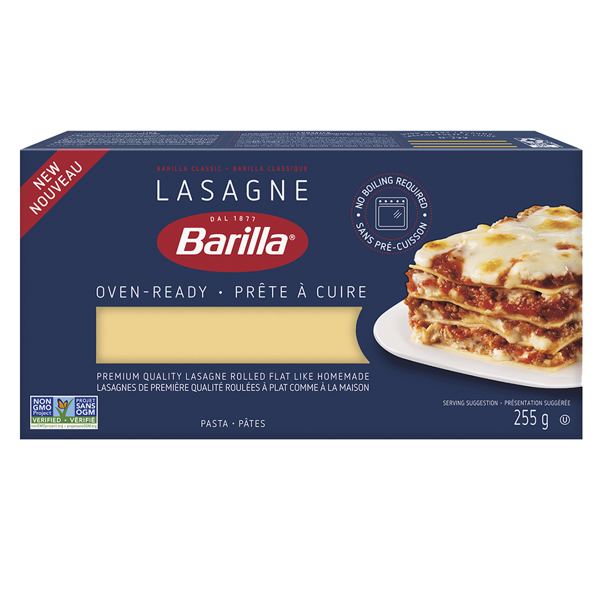 Barilla Oven Ready Lasagne Lasagna Pasta