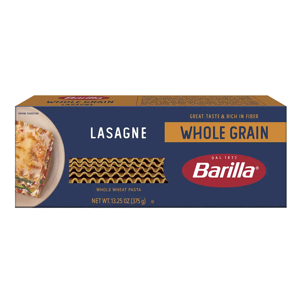 Barilla Pasta Whole Grain Wavy Lasagne