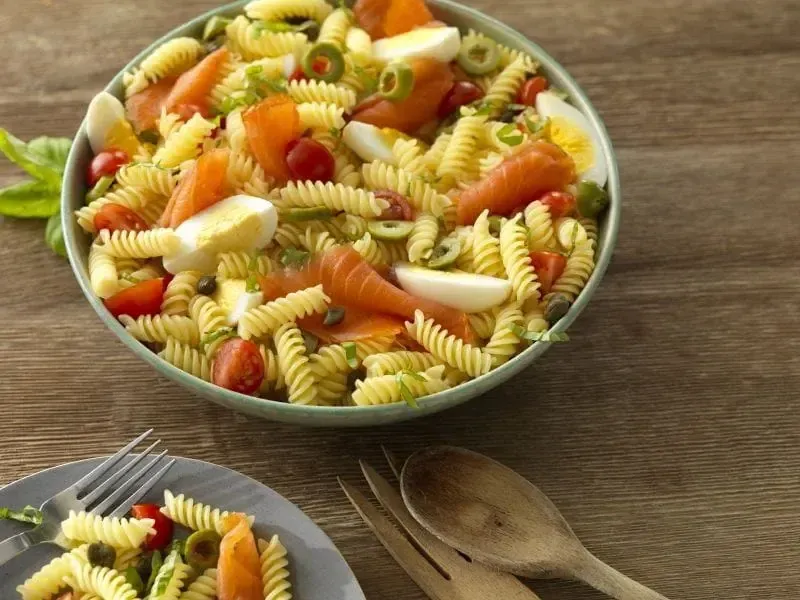 Gluten Free Smoked Salmon Pasta Salad Recipe | Barilla