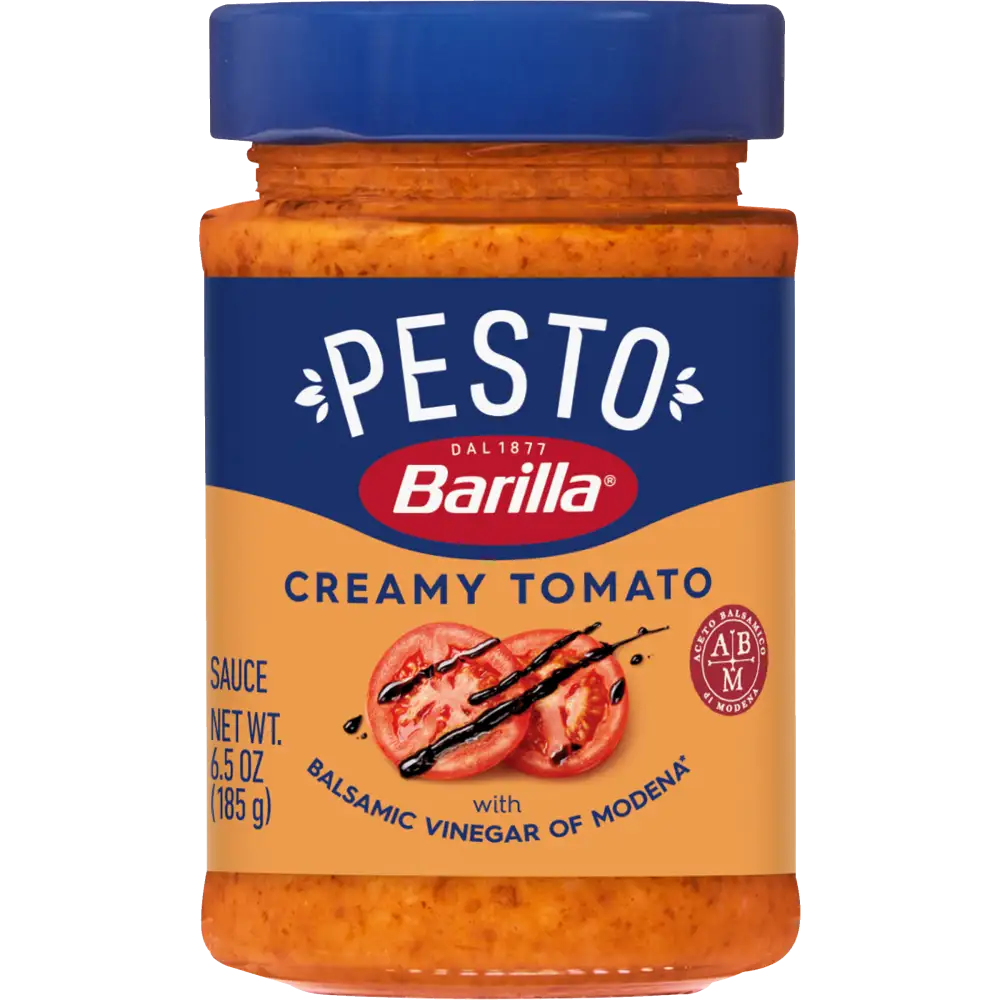 Barilla Creamy Tomato Red Pesto with Tomatoes, Balsamic, and Cheese