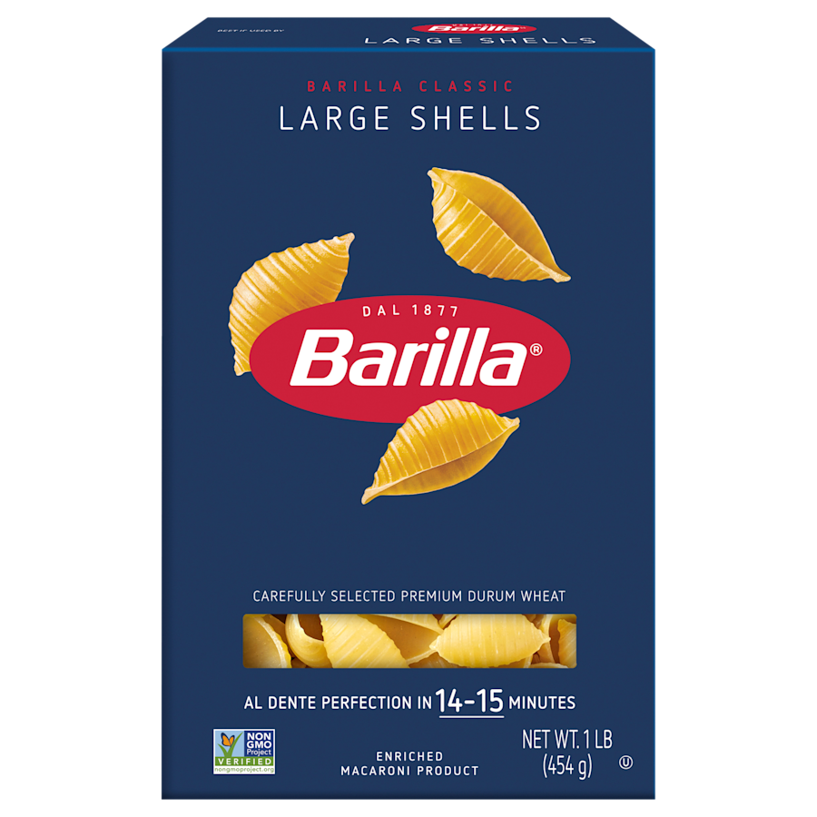 Large Shells with Vegetables & Ricotta Cheese | Barilla