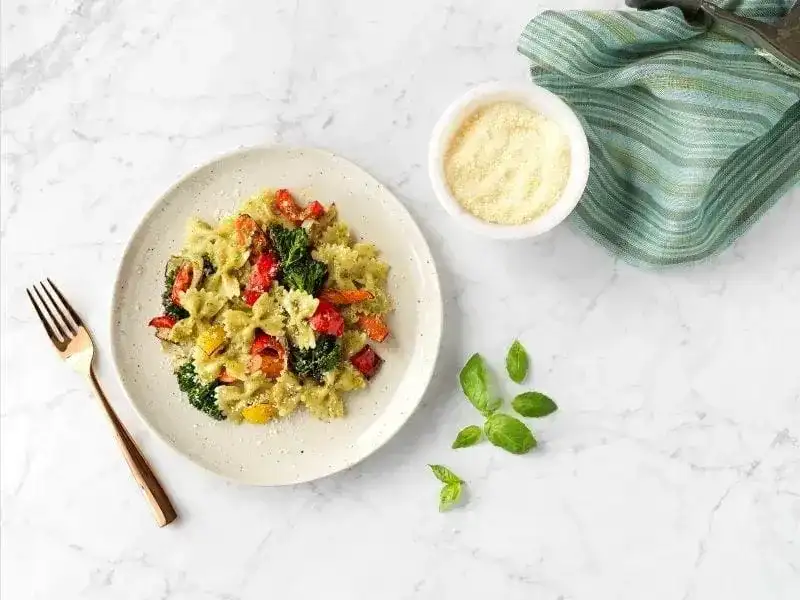 Barilla® Creamy Pesto Pasta Primavera