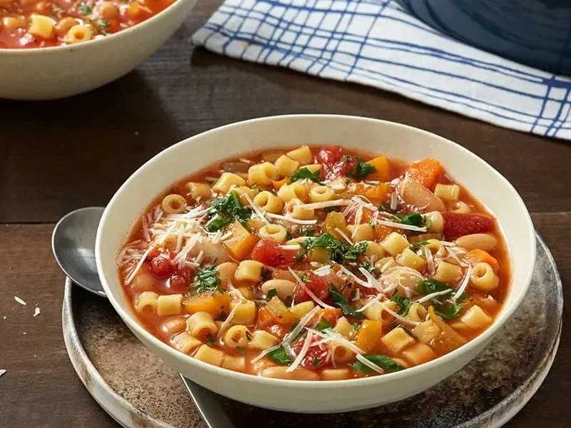 Ditalini, Minestrone