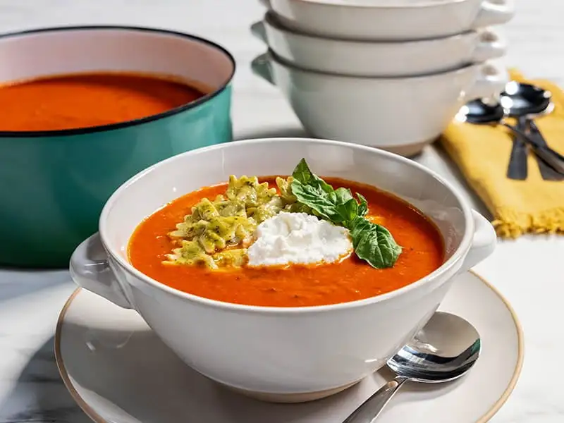 Barilla Farfalle Pesto Tomato Soup