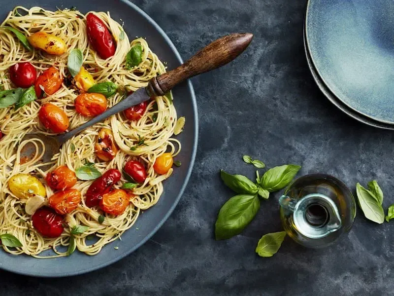 Protein+® Angel Hair Pasta with Grape Tomatoes & Lemon Zest | Barilla