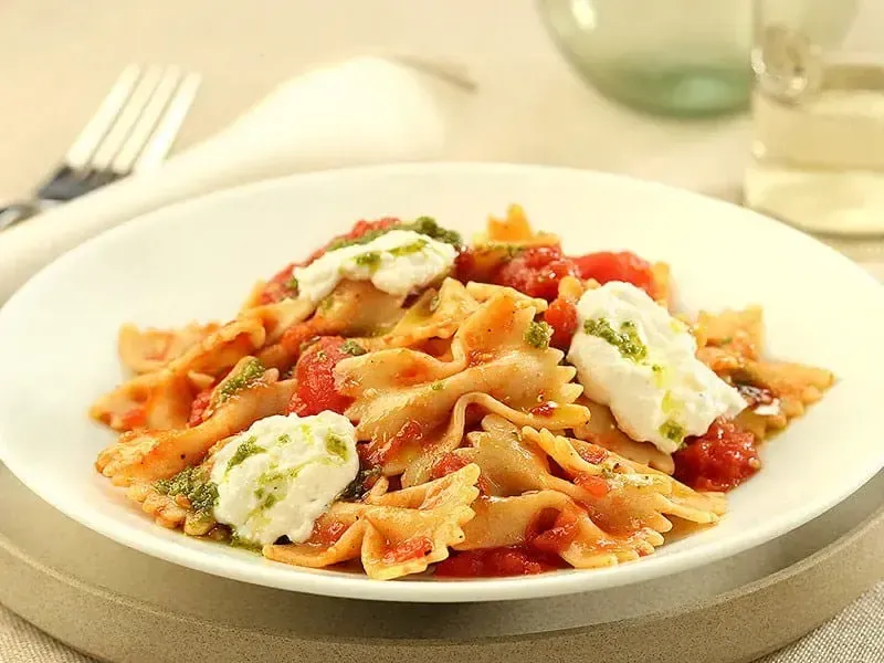 Protein+® Farfalle with a Garden Vegetable & Ricotta Cheese Sauce | Barilla