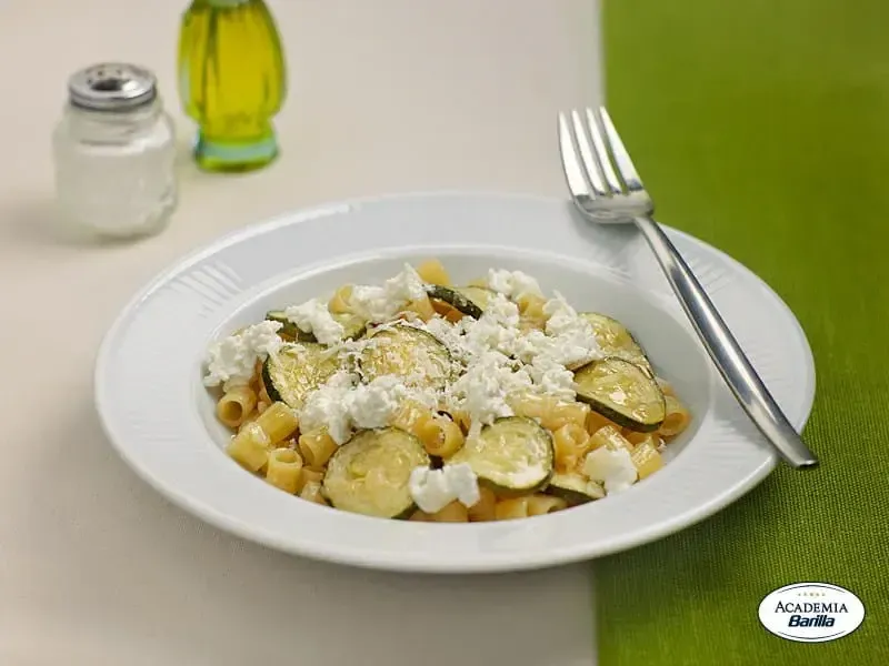 Ditalini with Zucchini & Ricotta Cheese Recipe | Barilla