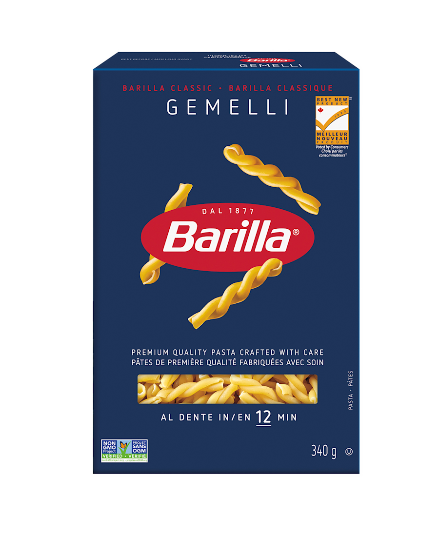 Barilla Gemelli Pasta - Packshot - fr-ca