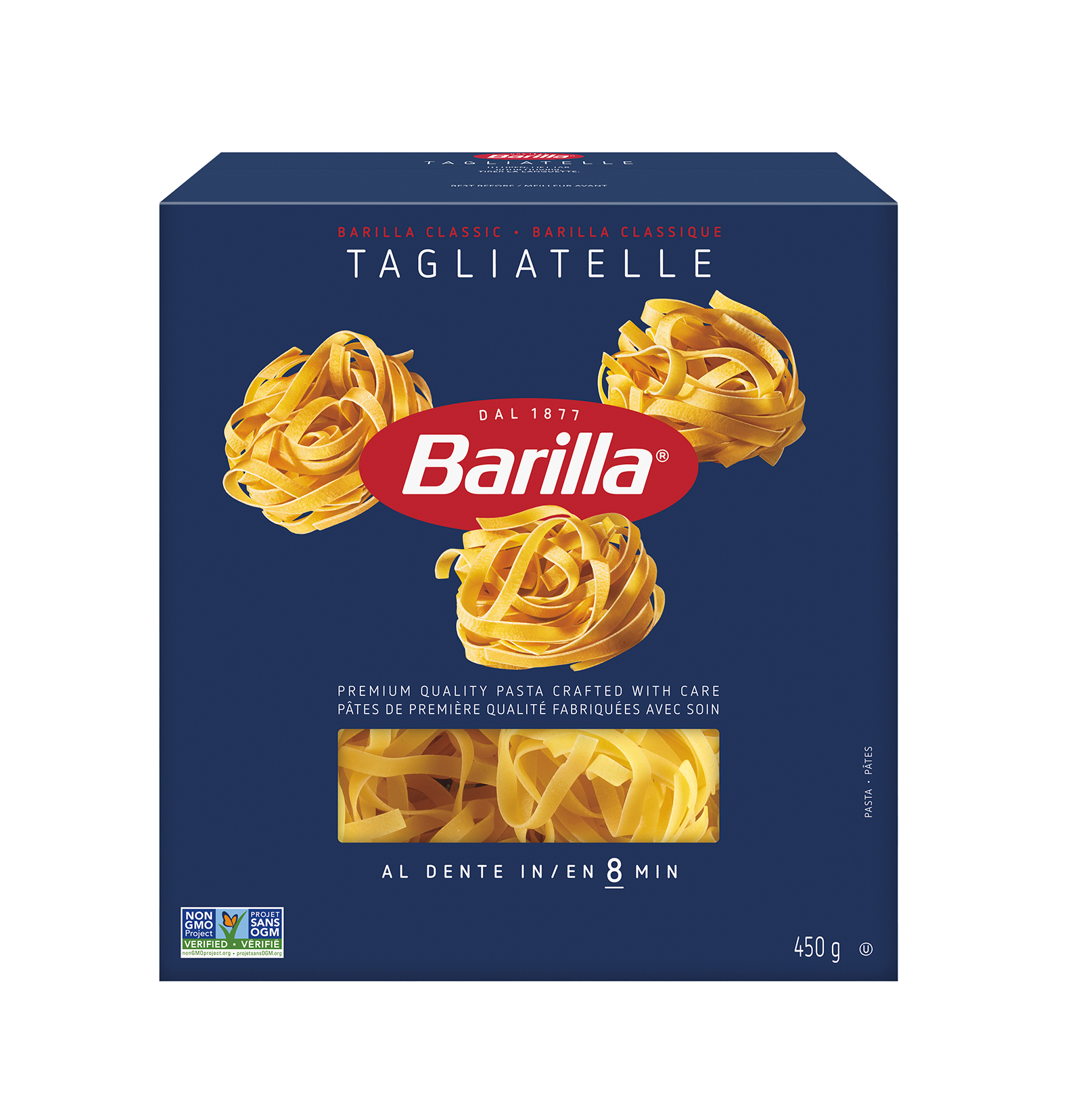 Barilla Tagliatelle Pasta - Packshot - fr-ca