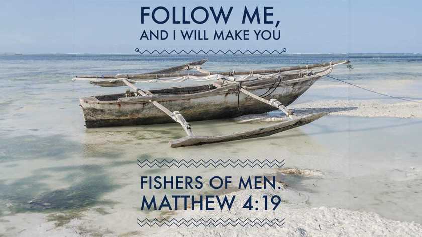 Matthew 4:19 - Follow me